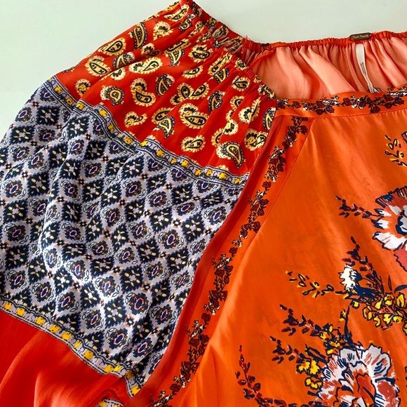 Free People Cherry Combo Versatile Top sz S - Picture 7 of 8